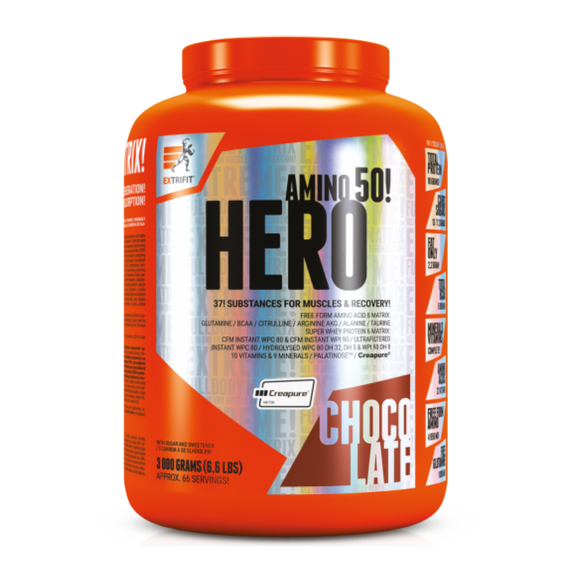 Extrifit HERO 3000 g. (Cocktail pour la masse musculaire)