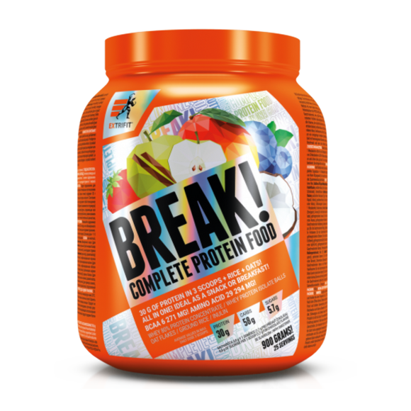 Extrifit Protein Break 900 g. (Proteínový kašeľ)