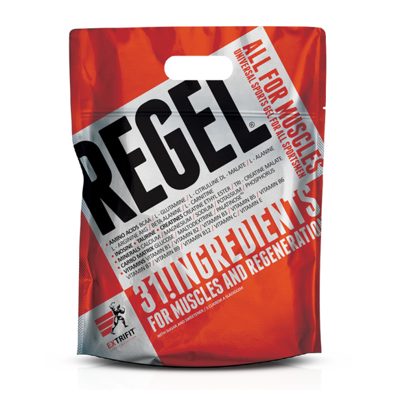 Extrifit REGEL® 80 g x 25 bucăți (gel pentru restaurarea musculară)