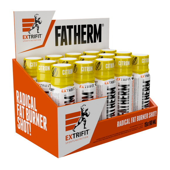 Extrifit SHOT FATHERM 15 единици x 90 ml (горелка за мазнини)