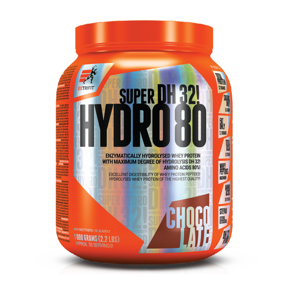 Extrifit Super Hydro 80 DH32 1000 g. (Mælke vallehydrolysat)