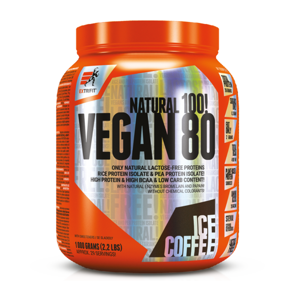 Extrifit VEGAN 80 1000 g (cóctel de proteína vegana)