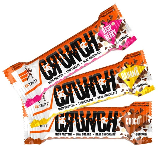 Extrifit Protein Bar Crunch 50 g. - baltyminis batonėlis