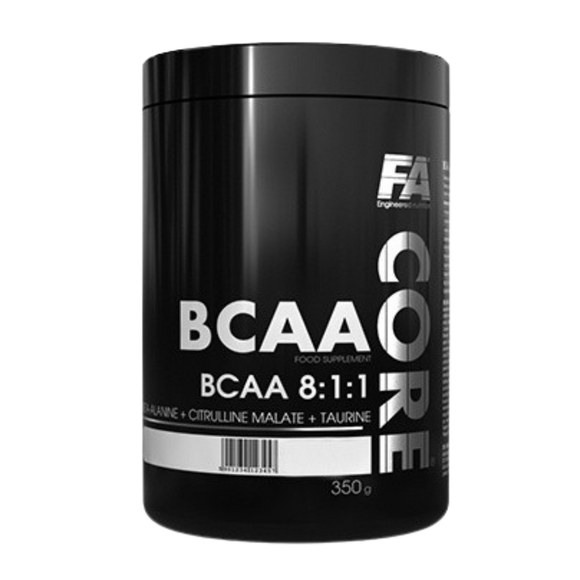 FA Core BCAA 8: 1: 1 350 g. (BCAA aminosyror)