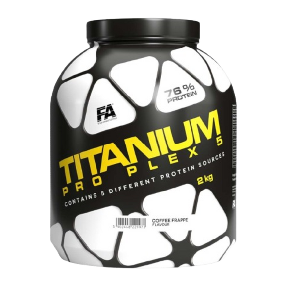 FA Titanium Pro Plex 5 2000 g (Pieno išrūgų baltymų kokteilis)