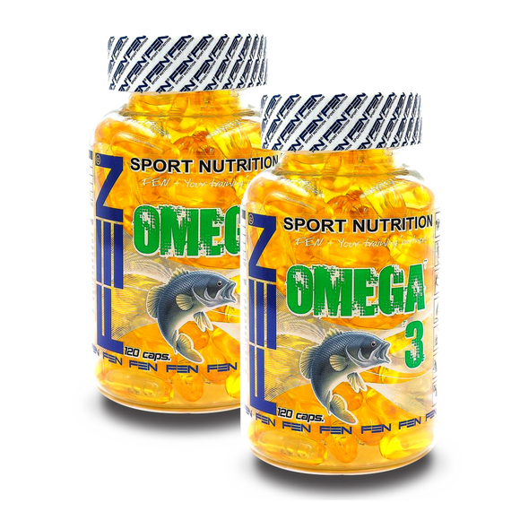 FEN Omega 3, 2 x 120 Capses. 33/22 (měkké gelové kapsle)