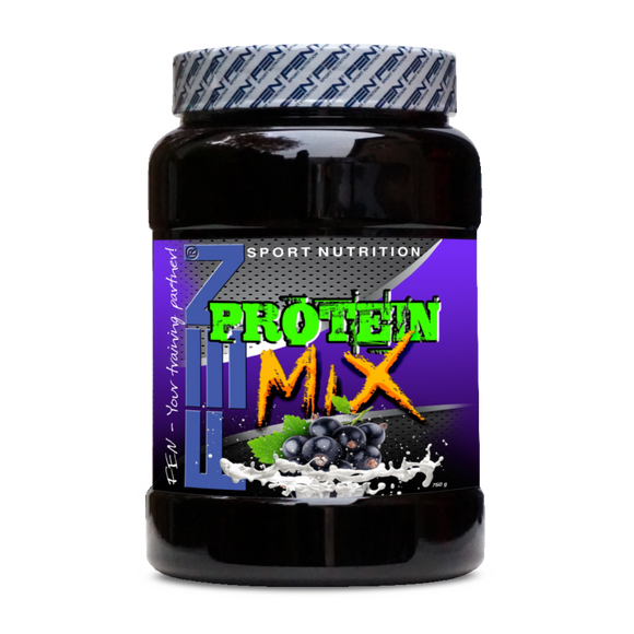 FEN Protein Mix - протеинов коктейл (черен касис)