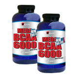 Mega BCAA 6000 160 -välilehti. 1+1 (BCAA -aminohapot)