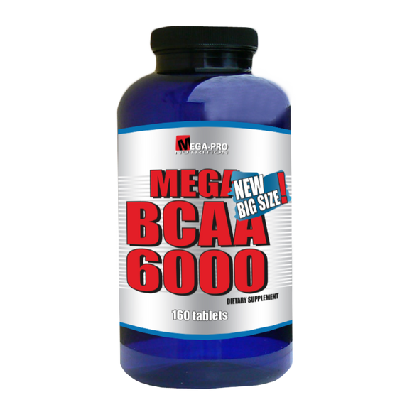 Mega BCAA Tab 6000 160. (Aminokyseliny BCAA)