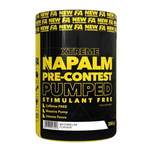 NAPALM Pre-Contes Pomped Free stimolanti 350 g (pre-allenamento senza caffeina)