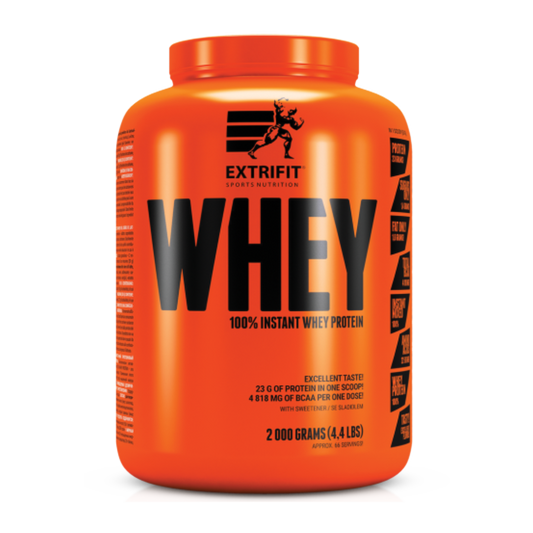 Extrifit 100% INSTANT WHEY 80 2000 g Baltyminis kokteilis