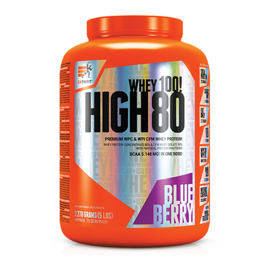 Extrifit HIGH WHEY 80 2270 g Baltyminis kokteilis