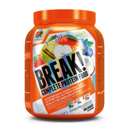 Extrifit Protein Break 900 g. Baltyminė košė