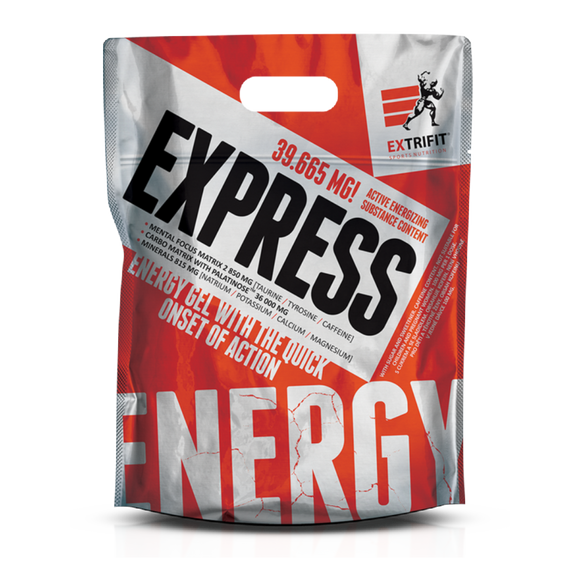 Extrifit EXPRESS ENERGY Gel (25 paquets de 80 g) (gel énergétique)