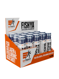 Extrifit SHOT FISHYA® Kwas hialuronowy + kolagen morski 15 sztuk 90 ml